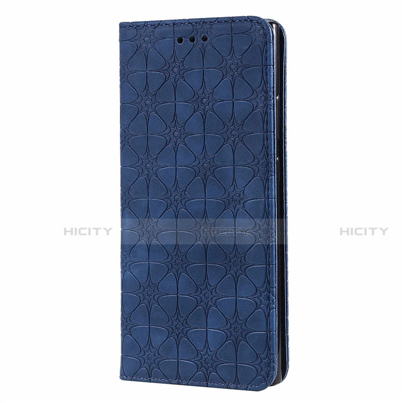 Handytasche Stand Schutzhülle Flip Leder Hülle N06 für Samsung Galaxy Note 20 Ultra 5G Blau