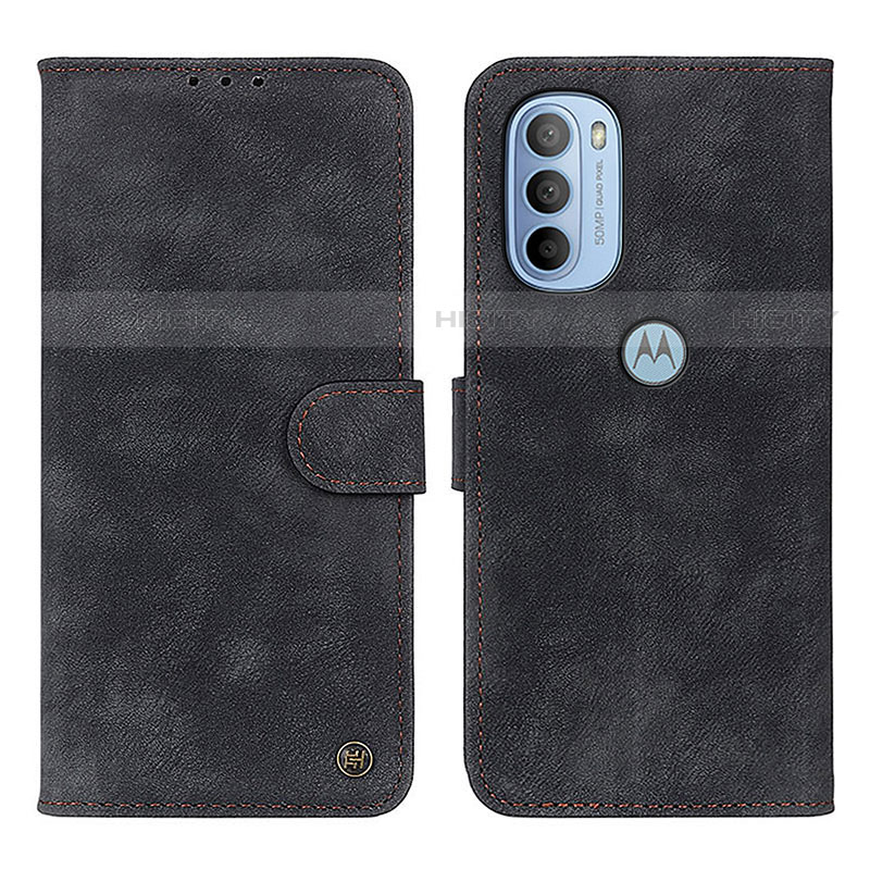 Handytasche Stand Schutzhülle Flip Leder Hülle N06P für Motorola Moto G41