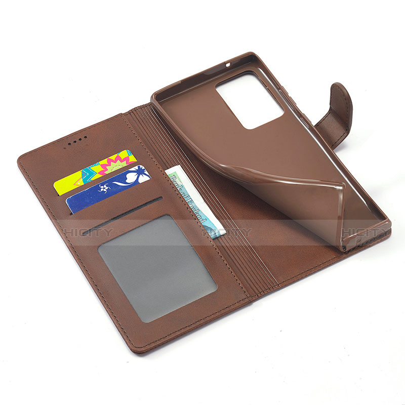 Handytasche Stand Schutzhülle Flip Leder Hülle N08 für Samsung Galaxy Note 20 Ultra 5G groß