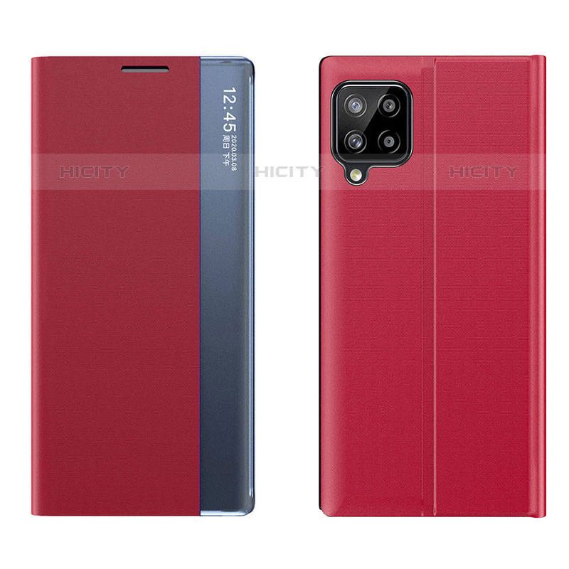 Handytasche Stand Schutzhülle Flip Leder Hülle QH2 für Samsung Galaxy M33 5G Rot Plus