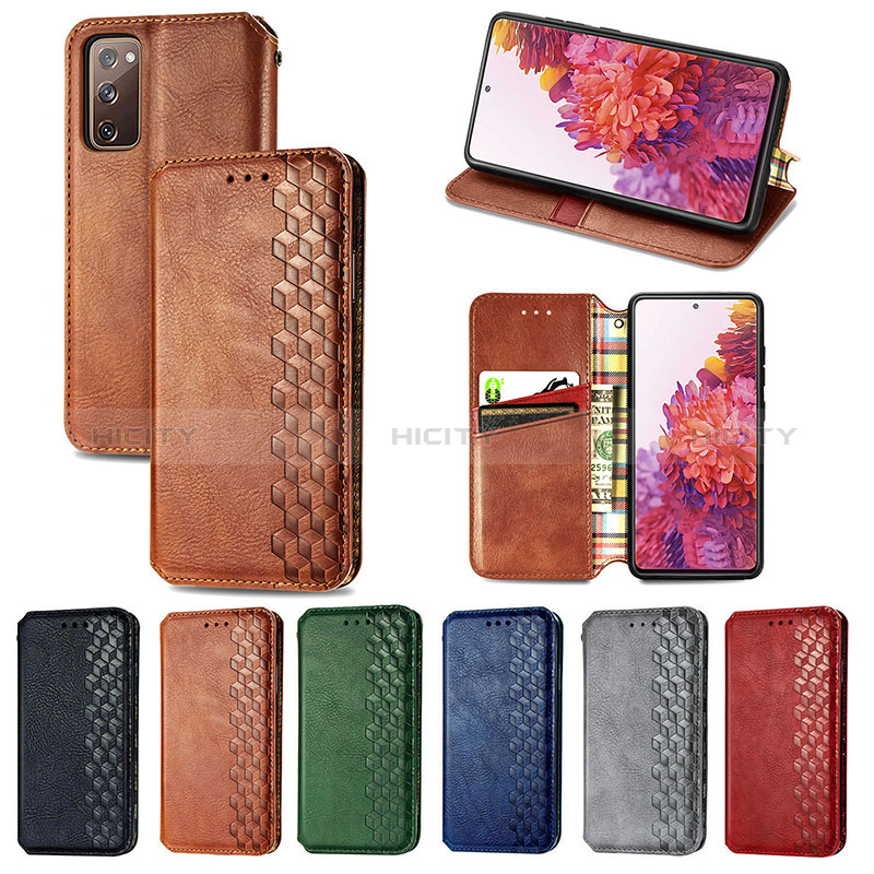 Handytasche Stand Schutzhülle Flip Leder Hülle S01D für Samsung Galaxy S20 FE (2022) 5G