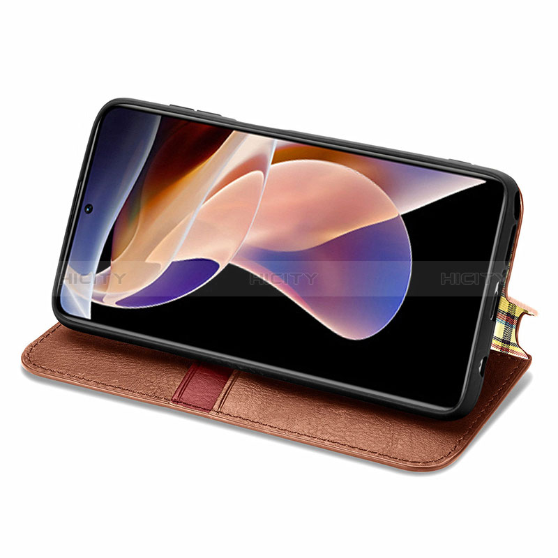 Handytasche Stand Schutzhülle Flip Leder Hülle S01D für Xiaomi Redmi Note 11 Pro+ Plus 5G