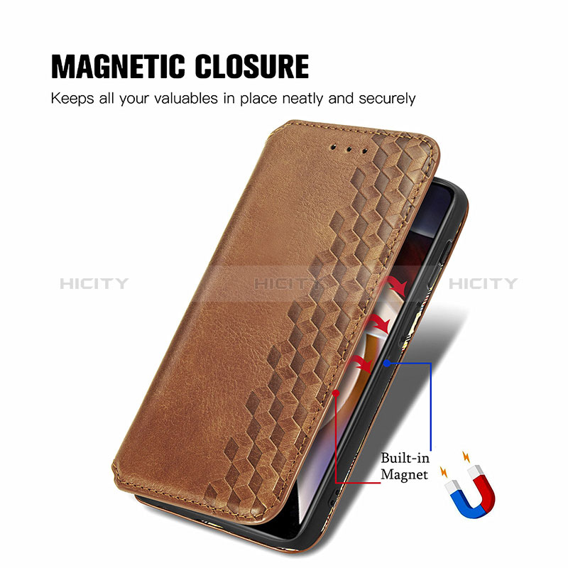 Handytasche Stand Schutzhülle Flip Leder Hülle S01D für Xiaomi Redmi Note 11 Pro+ Plus 5G