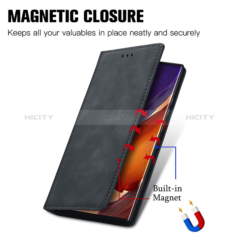 Handytasche Stand Schutzhülle Flip Leder Hülle S04D für Samsung Galaxy Note 20 Ultra 5G