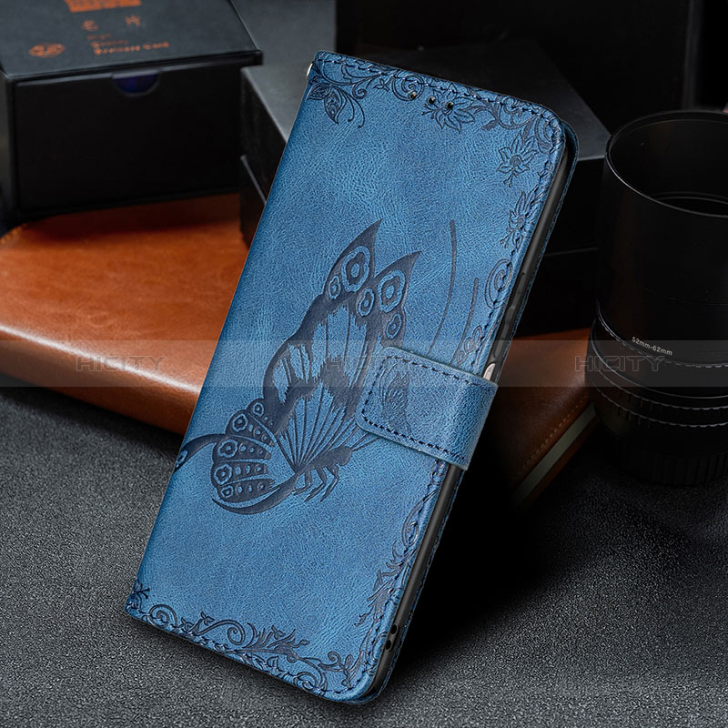 Handytasche Stand Schutzhülle Flip Leder Hülle Schmetterling B02F für Xiaomi Mi 10T Pro 5G