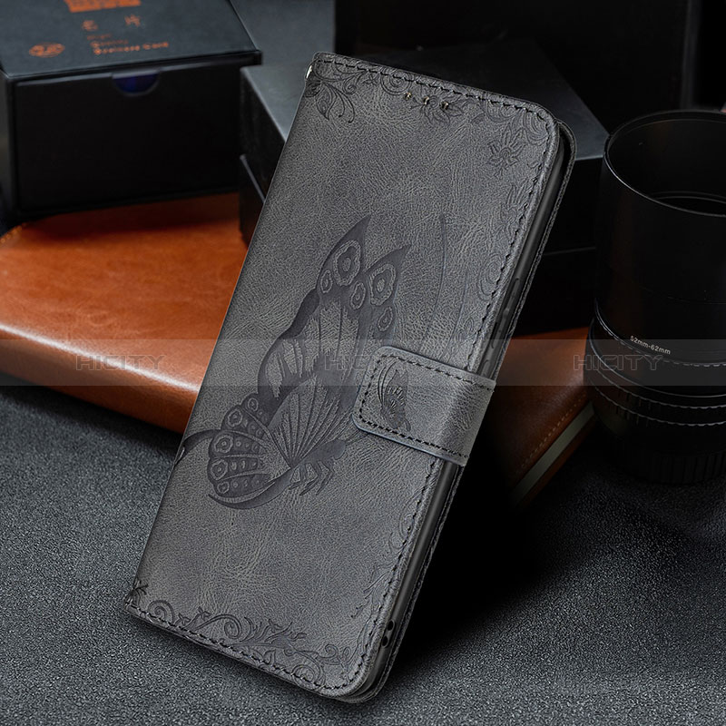 Handytasche Stand Schutzhülle Flip Leder Hülle Schmetterling B02F für Xiaomi Redmi 10A 4G