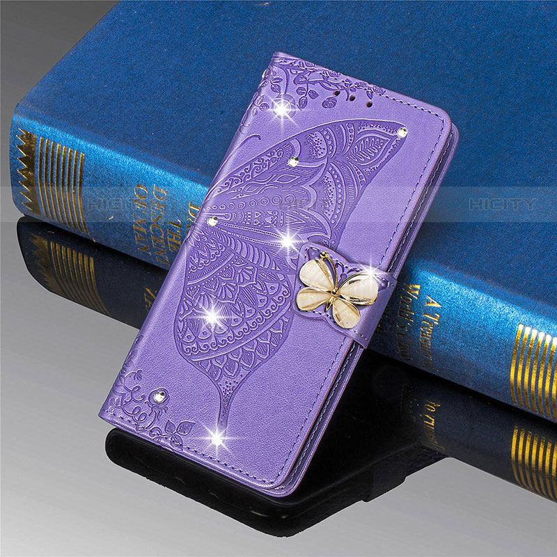Handytasche Stand Schutzhülle Flip Leder Hülle Schmetterling L01 für Xiaomi Mi 11 5G