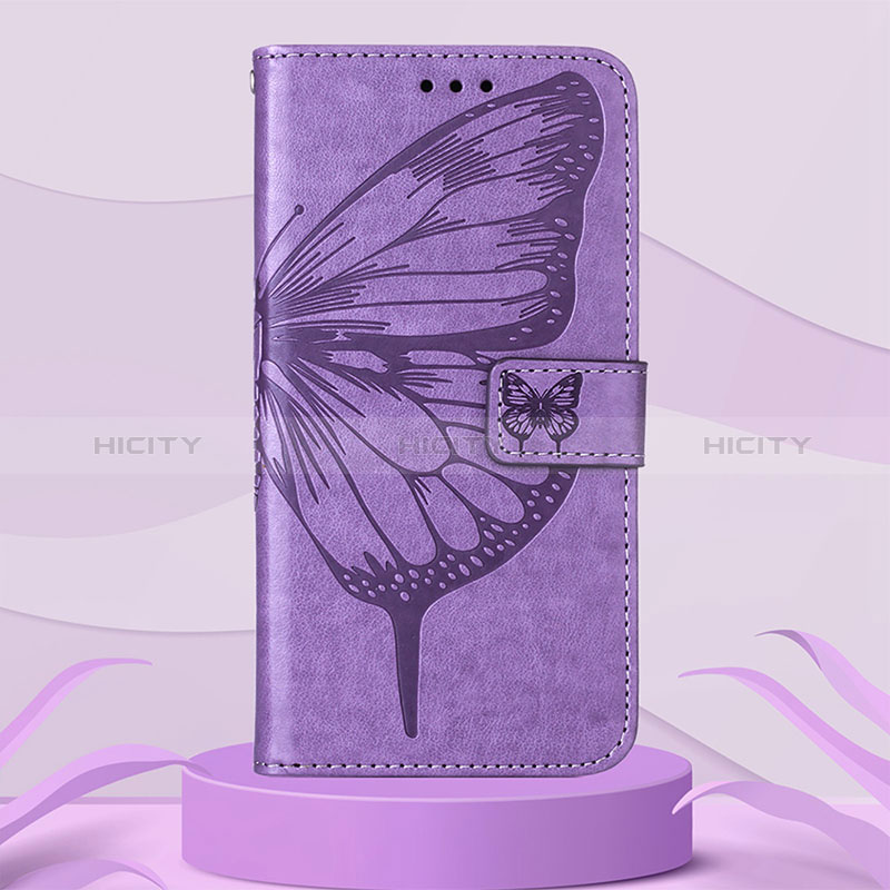 Handytasche Stand Schutzhülle Flip Leder Hülle Schmetterling Y01B für Oppo Find X5 5G