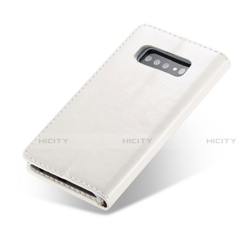 Handytasche Stand Schutzhülle Flip Leder Hülle T01 für Samsung Galaxy S10 5G