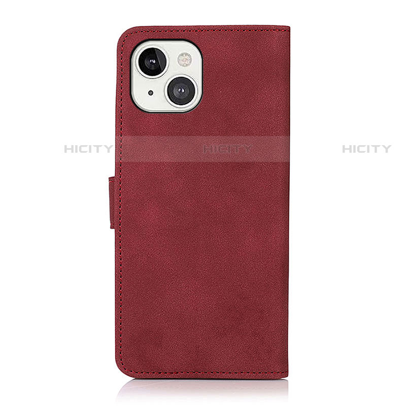 Handytasche Stand Schutzhülle Flip Leder Hülle T02 für Apple iPhone 14 groß