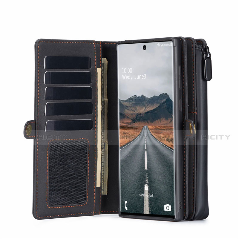 Handytasche Stand Schutzhülle Flip Leder Hülle T02 für Samsung Galaxy Note 20 Ultra 5G