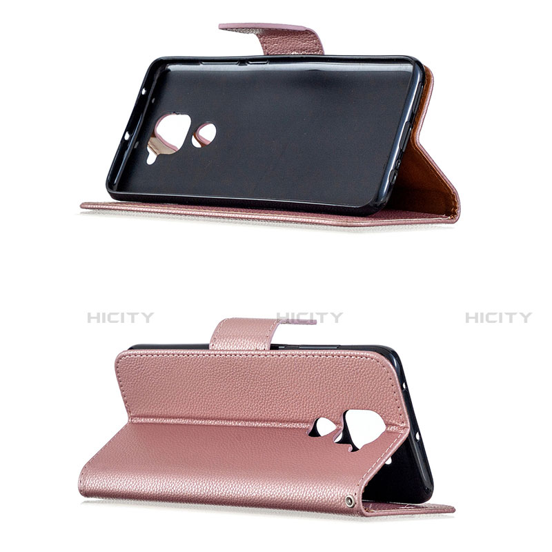 Handytasche Stand Schutzhülle Flip Leder Hülle T02 für Xiaomi Redmi Note 9
