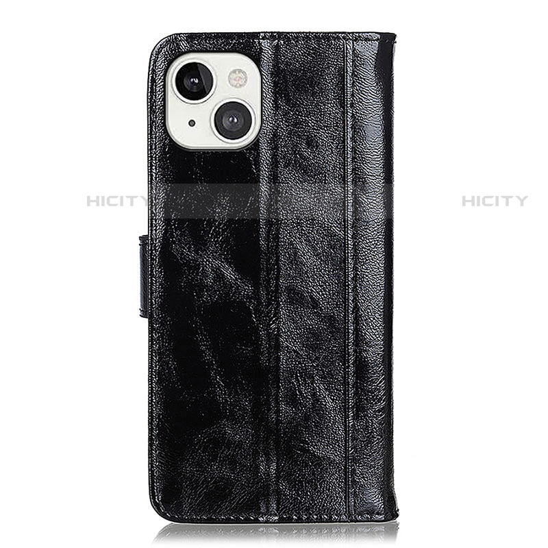 Handytasche Stand Schutzhülle Flip Leder Hülle T04 für Apple iPhone 14 groß