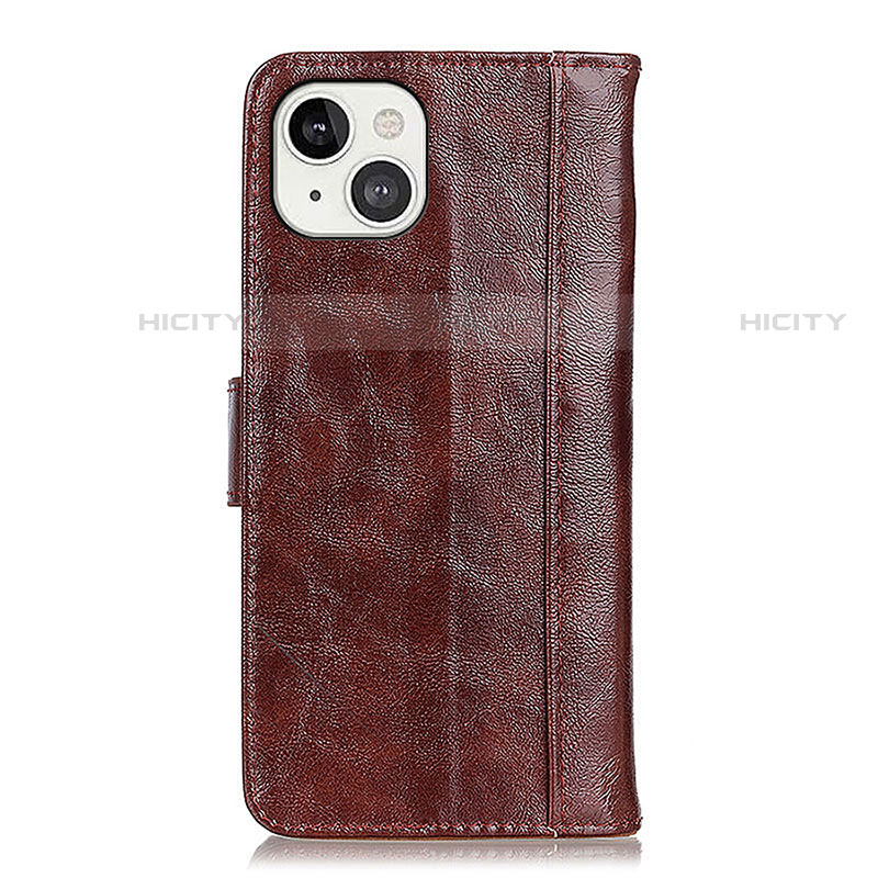 Handytasche Stand Schutzhülle Flip Leder Hülle T04 für Apple iPhone 14 groß