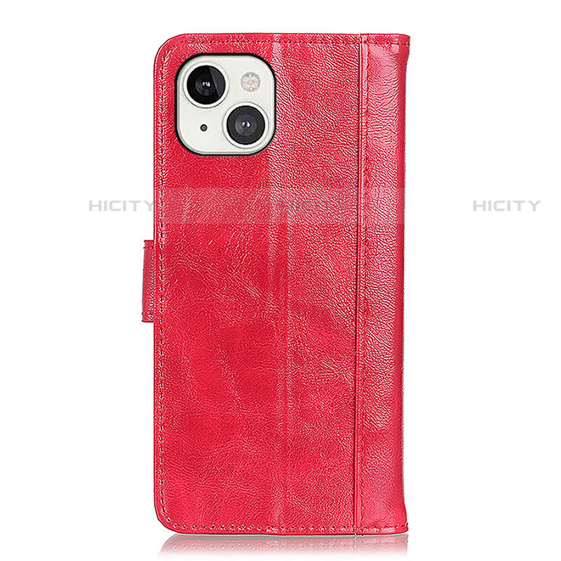 Handytasche Stand Schutzhülle Flip Leder Hülle T04 für Apple iPhone 14 groß