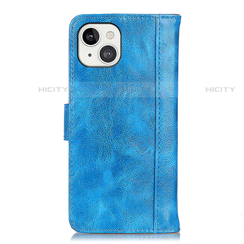 Handytasche Stand Schutzhülle Flip Leder Hülle T04 für Apple iPhone 14 groß