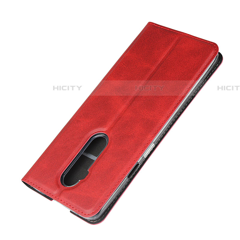 Handytasche Stand Schutzhülle Flip Leder Hülle T04 für OnePlus 7T Pro groß