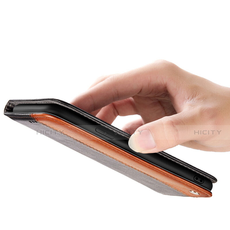 Handytasche Stand Schutzhülle Flip Leder Hülle T04 für Samsung Galaxy Note 10 5G groß