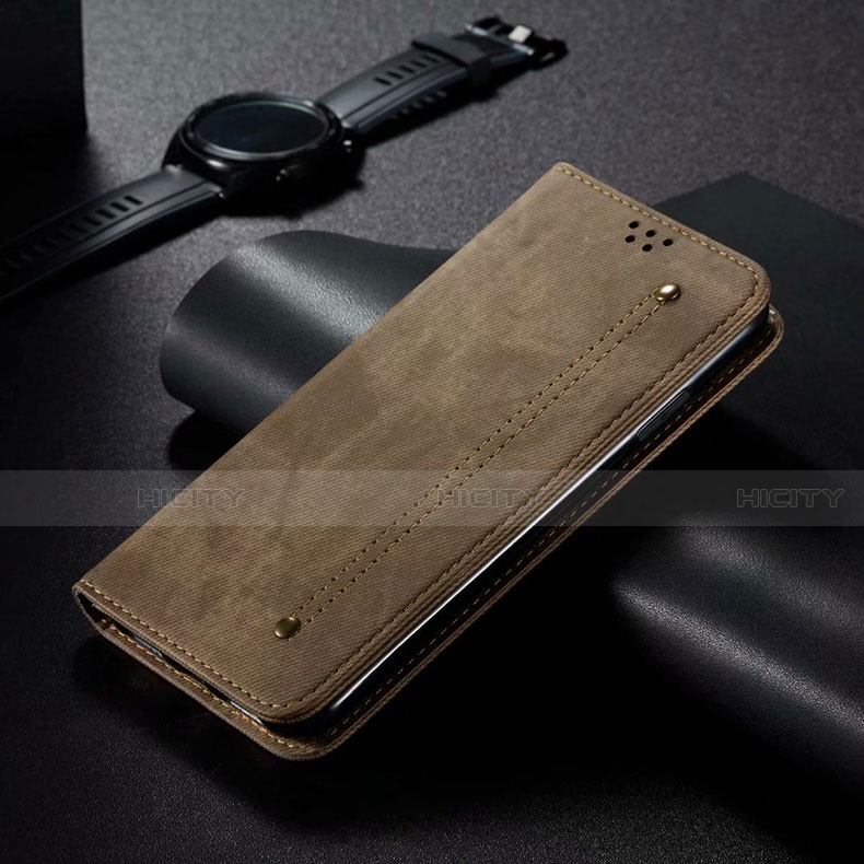 Handytasche Stand Schutzhülle Flip Leder Hülle T06 für Xiaomi Mi 10 Pro groß