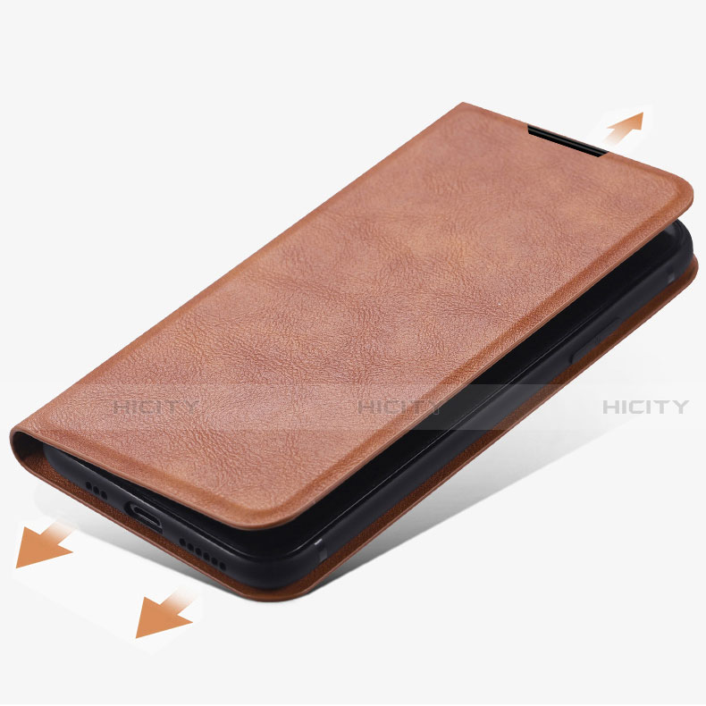 Handytasche Stand Schutzhülle Flip Leder Hülle T07 für Xiaomi Redmi Note 8 Pro groß