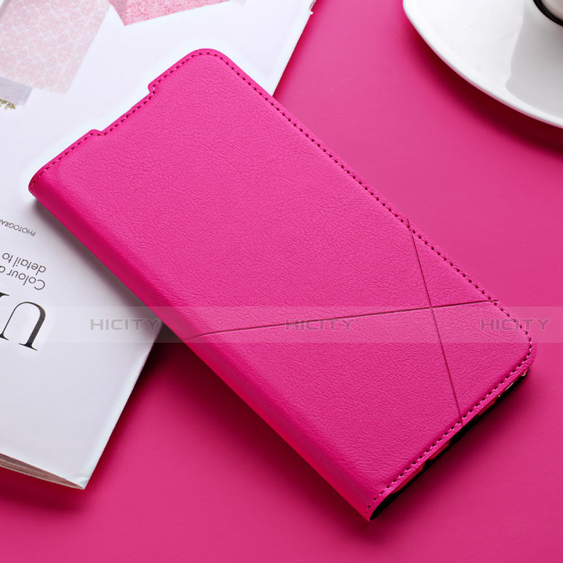 Handytasche Stand Schutzhülle Flip Leder Hülle T08 für Xiaomi Mi 9T Pro Pink