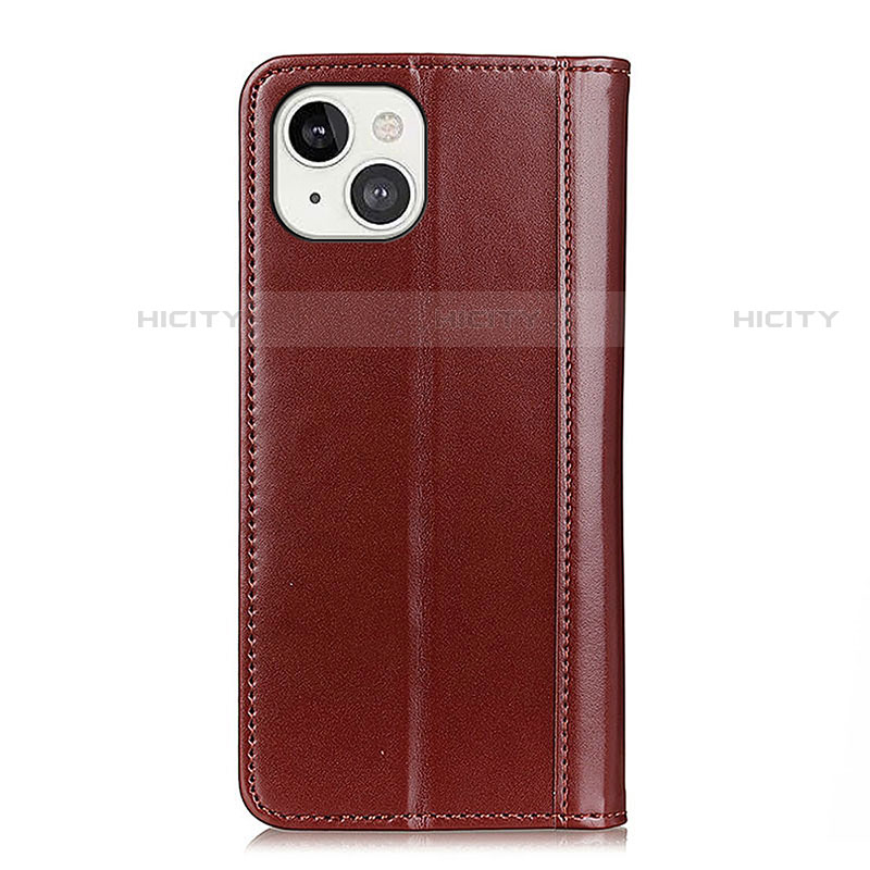 Handytasche Stand Schutzhülle Flip Leder Hülle T09 für Apple iPhone 14 groß