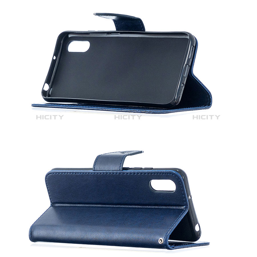 Handytasche Stand Schutzhülle Flip Leder Hülle T09 für Xiaomi Redmi 9AT groß