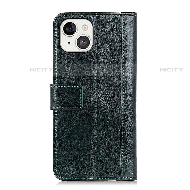 Handytasche Stand Schutzhülle Flip Leder Hülle T10 für Apple iPhone 14 groß