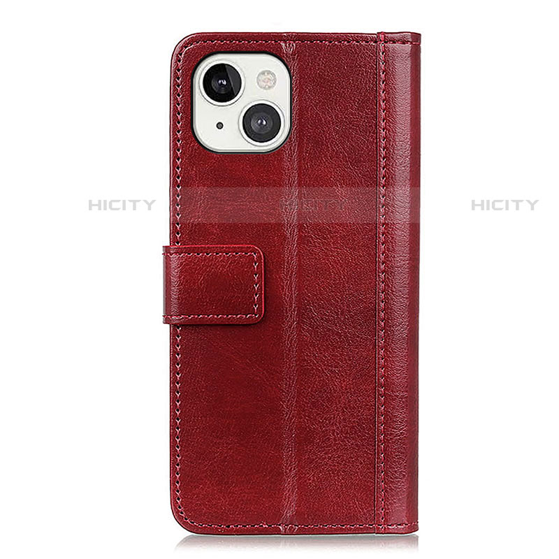 Handytasche Stand Schutzhülle Flip Leder Hülle T10 für Apple iPhone 14 groß