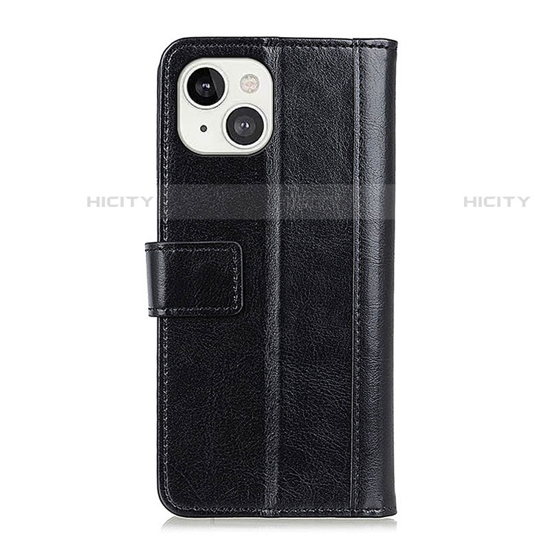 Handytasche Stand Schutzhülle Flip Leder Hülle T10 für Apple iPhone 14 groß