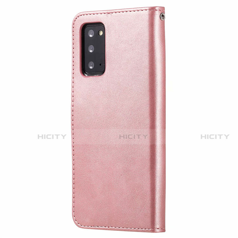 Handytasche Stand Schutzhülle Flip Leder Hülle T10 für Samsung Galaxy Note 20 5G groß