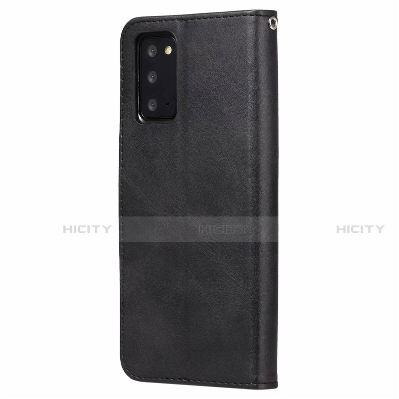 Handytasche Stand Schutzhülle Flip Leder Hülle T10 für Samsung Galaxy Note 20 5G groß