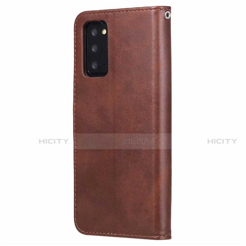 Handytasche Stand Schutzhülle Flip Leder Hülle T10 für Samsung Galaxy Note 20 5G groß