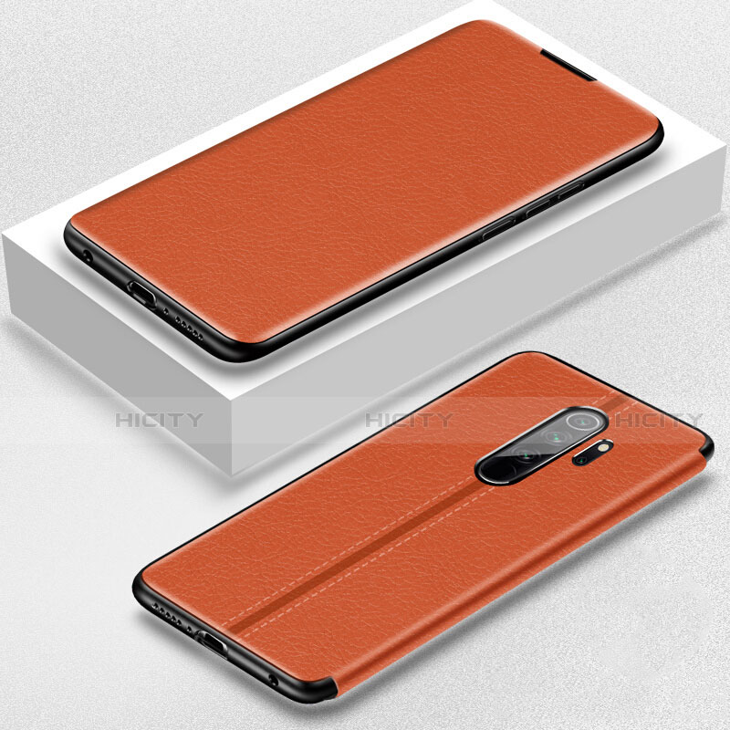 Handytasche Stand Schutzhülle Flip Leder Hülle T12 für Xiaomi Redmi Note 8 Pro groß