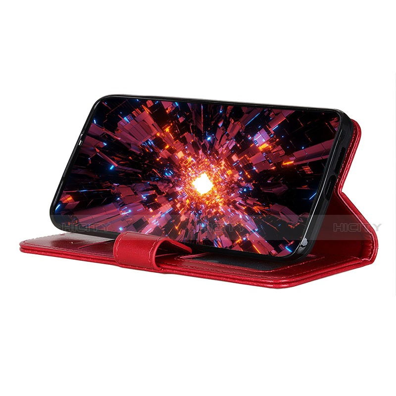 Handytasche Stand Schutzhülle Flip Leder Hülle T13 für Apple iPhone 15 Pro groß