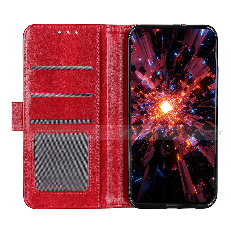 Handytasche Stand Schutzhülle Flip Leder Hülle T13 für Apple iPhone 15 Pro groß