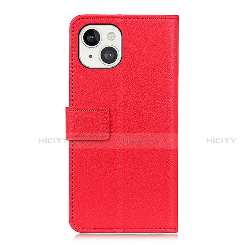 Handytasche Stand Schutzhülle Flip Leder Hülle T14 für Apple iPhone 14 groß