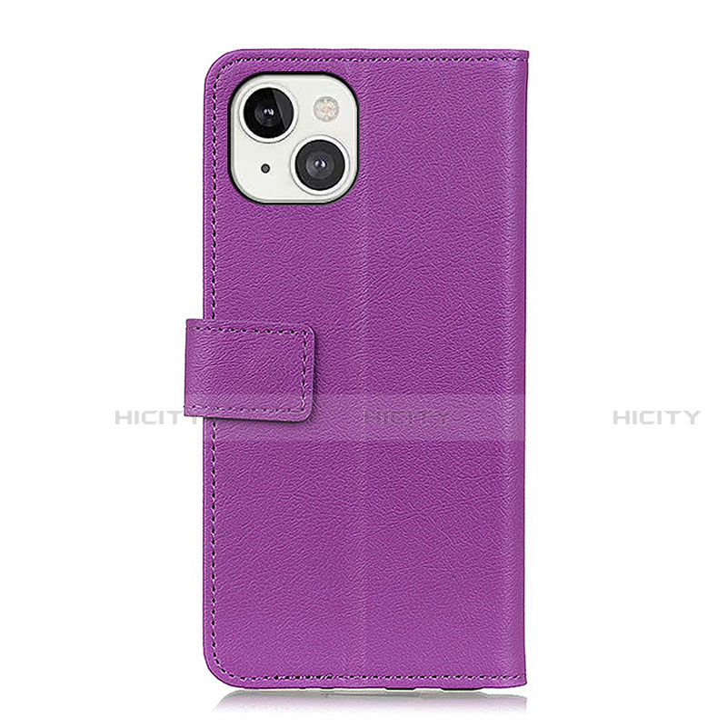 Handytasche Stand Schutzhülle Flip Leder Hülle T14 für Apple iPhone 14 groß