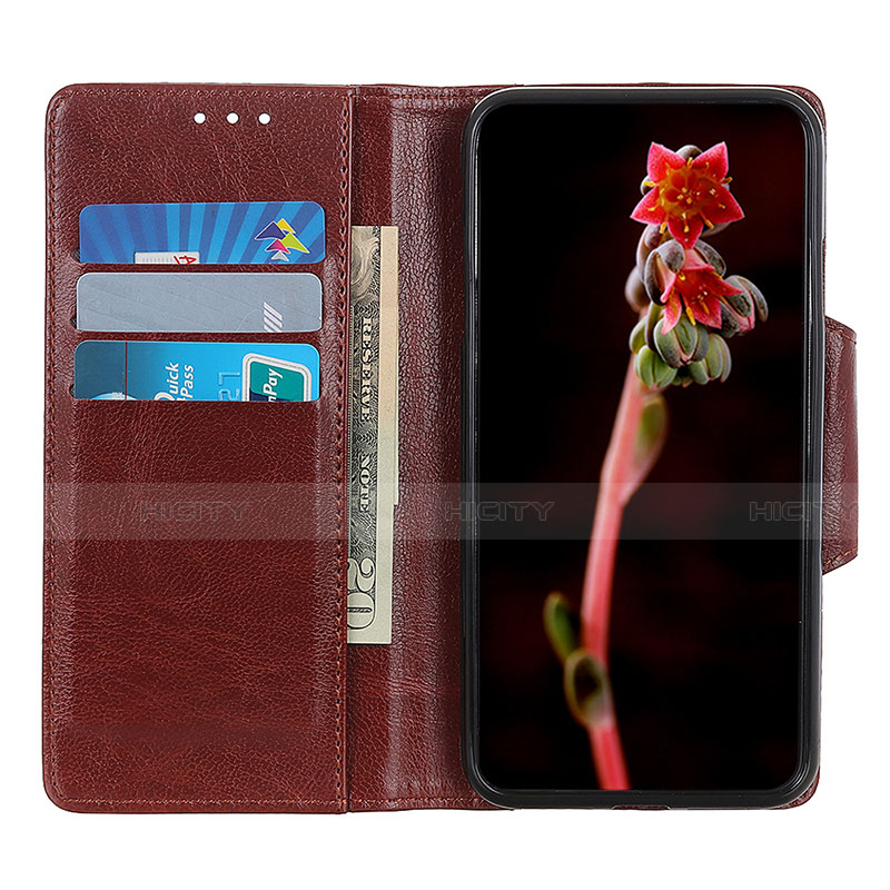 Handytasche Stand Schutzhülle Flip Leder Hülle T15 für Apple iPhone 14 groß