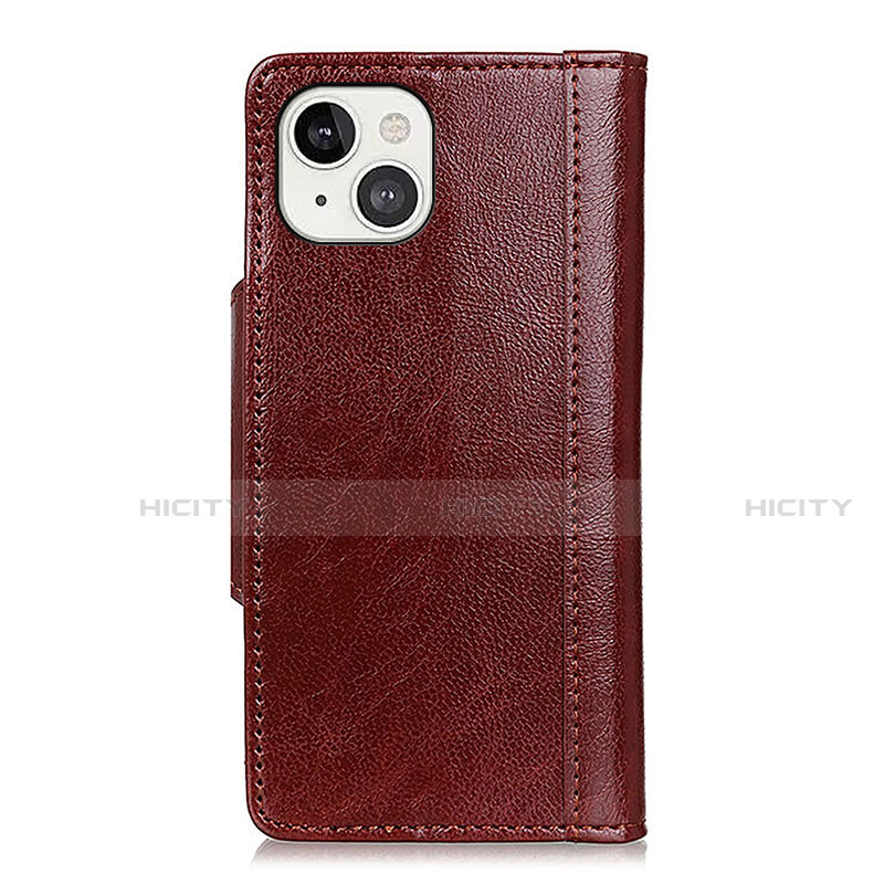 Handytasche Stand Schutzhülle Flip Leder Hülle T15 für Apple iPhone 14 groß