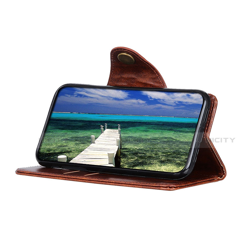 Handytasche Stand Schutzhülle Flip Leder Hülle T21 für Apple iPhone 14 groß