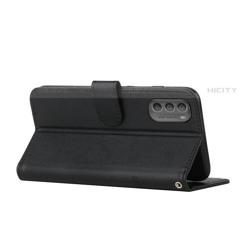 Handytasche Stand Schutzhülle Flip Leder Hülle Y01X für Motorola Moto G51 5G