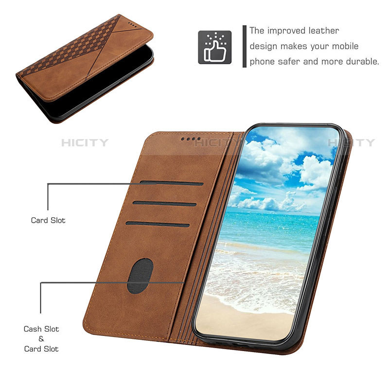 Handytasche Stand Schutzhülle Flip Leder Hülle Y02X für Motorola Moto G10 Power