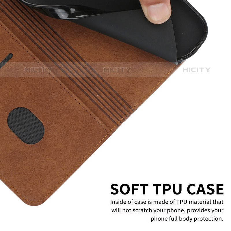 Handytasche Stand Schutzhülle Flip Leder Hülle Y02X für Oppo A93 5G groß