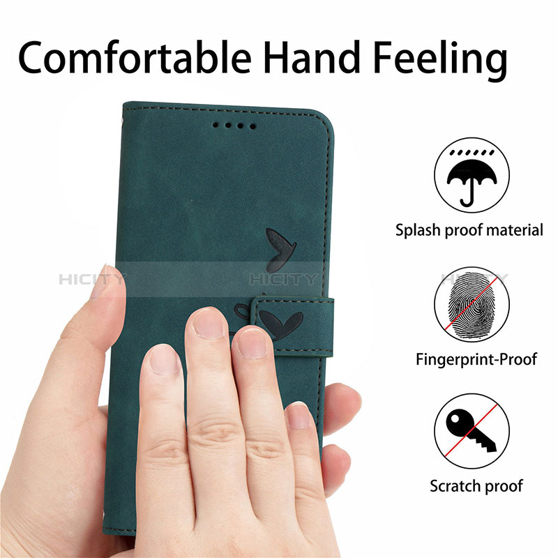 Handytasche Stand Schutzhülle Flip Leder Hülle Y03X für Realme Q5i 5G