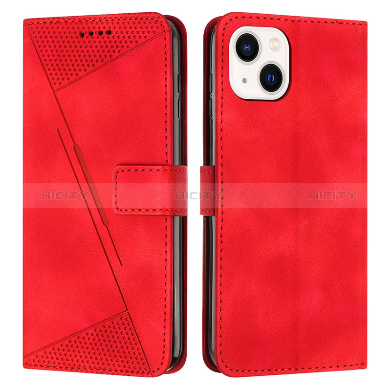 Handytasche Stand Schutzhülle Flip Leder Hülle Y04X für Apple iPhone 14 groß