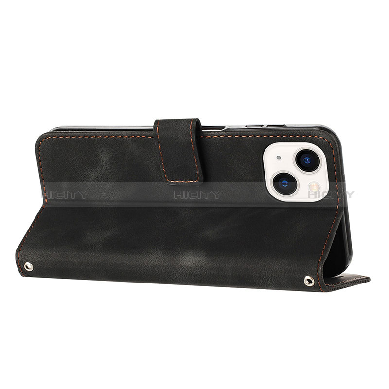 Handytasche Stand Schutzhülle Flip Leder Hülle Y04X für Apple iPhone 14 groß