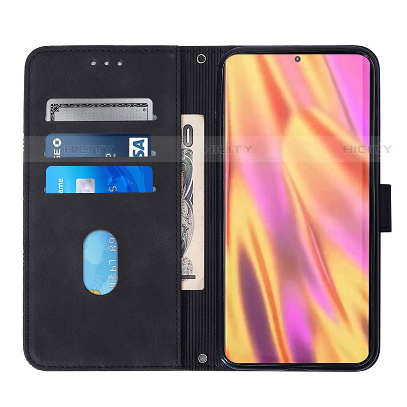 Handytasche Stand Schutzhülle Flip Leder Hülle Y07B für Samsung Galaxy S21 Ultra 5G