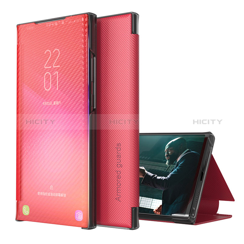 Handytasche Stand Schutzhülle Flip Leder Hülle ZL1 für Samsung Galaxy A42 5G