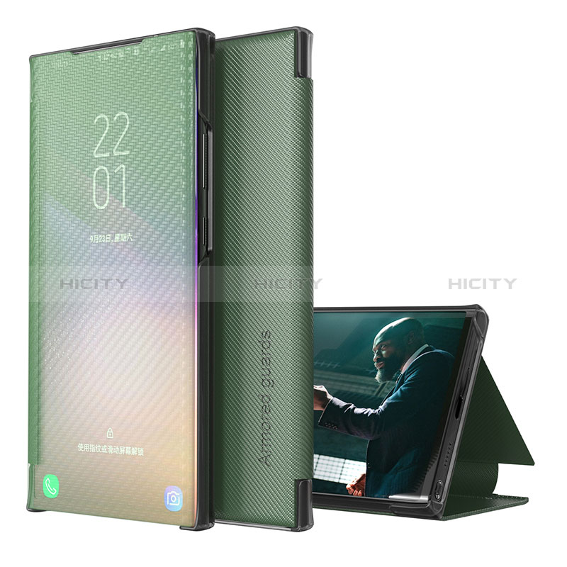 Handytasche Stand Schutzhülle Flip Leder Hülle ZL1 für Samsung Galaxy A50 groß